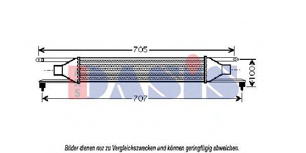 AKS DASIS 087007N Інтеркулер