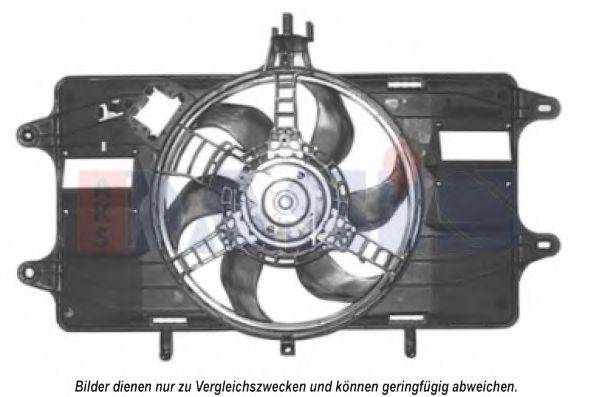 AKS DASIS 088035N Вентилятор, охолодження двигуна