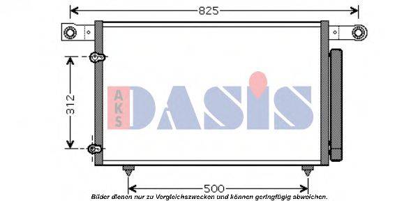 AKS DASIS 112022N Конденсатор, кондиціонер