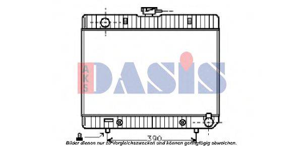 AKS DASIS 122640N Радіатор, охолодження двигуна