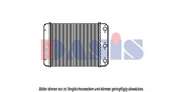 AKS DASIS 129160N Теплообмінник, опалення салону