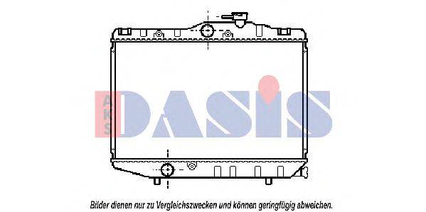 AKS DASIS 210900N Радіатор, охолодження двигуна