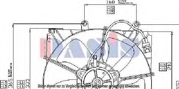 AKS DASIS 218029N Конденсатор, кондиціонер