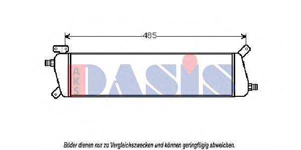 AKS DASIS 306040N масляний радіатор, моторне масло
