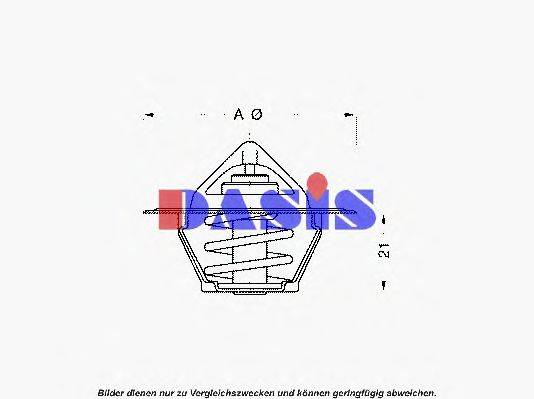 AKS DASIS 751761N Термостат, охолоджуюча рідина