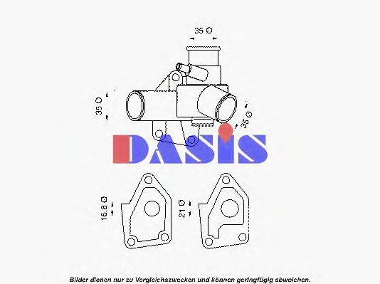 AKS DASIS 751831N Термостат, охолоджуюча рідина