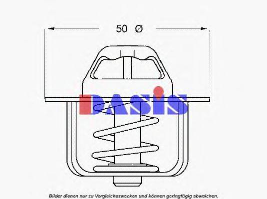 AKS DASIS 751846N Термостат, охолоджуюча рідина