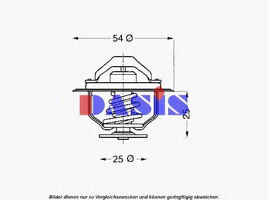 AKS DASIS 751901N Термостат, охолоджуюча рідина