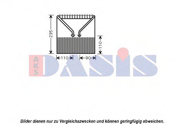 AKS DASIS 820106N Випарник, кондиціонер