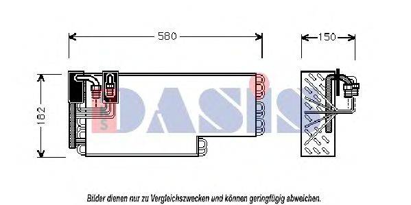 AKS DASIS 820270N Випарник, кондиціонер