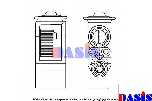 AKS DASIS 840137N Розширювальний клапан, кондиціонер