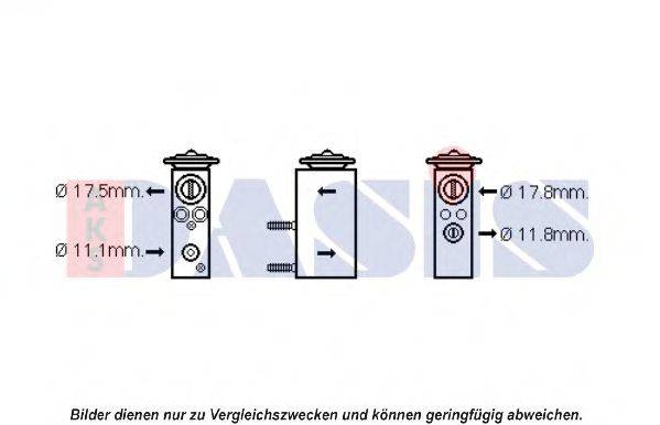 AKS DASIS 840181N Розширювальний клапан, кондиціонер