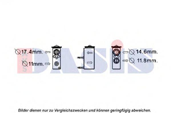 AKS DASIS 840184N Розширювальний клапан, кондиціонер