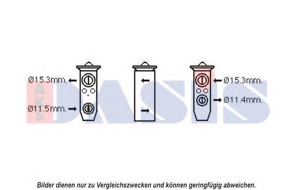 AKS DASIS 840194N Розширювальний клапан, кондиціонер