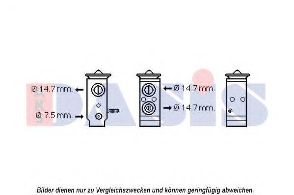 AKS DASIS 840202N Розширювальний клапан, кондиціонер
