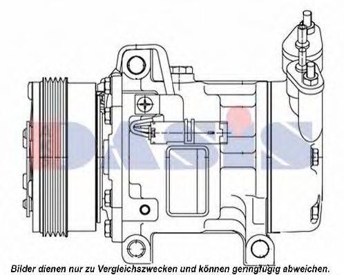 AKS DASIS 850418N Компресор, кондиціонер