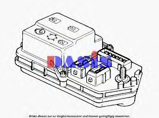 AKS DASIS 860043N Реле, кондиціонер