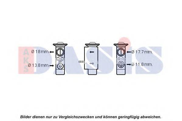 AKS DASIS 840293N Розширювальний клапан, кондиціонер