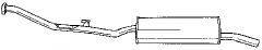 AKS DASIS SG15608 Глушник вихлопних газів кінцевий