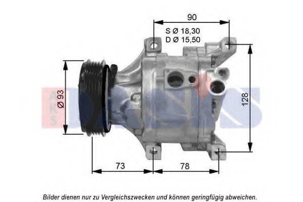 AKS DASIS 852675N Компресор, кондиціонер