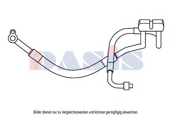 AKS DASIS 885823N Трубопровід високого/низкого тиску, кондиціонер