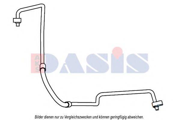 AKS DASIS 885830N Трубопровід високого тиску, кондиціонер