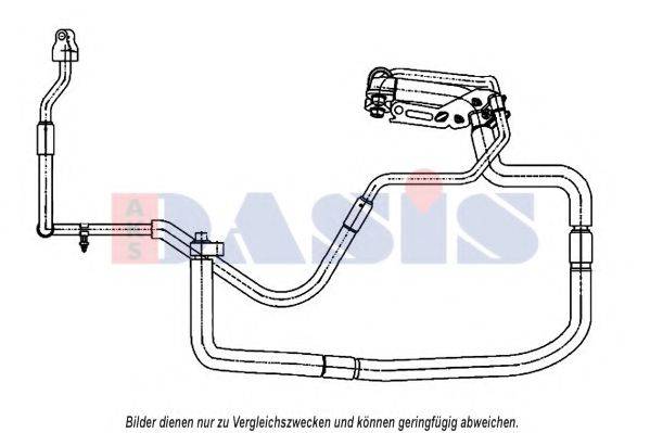 AKS DASIS 885876N Трубопровід високого/низкого тиску, кондиціонер