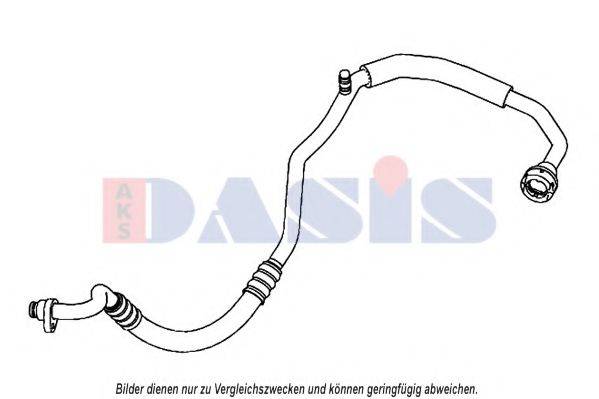 AKS DASIS 885885N Трубопровід низького тиску, кондиціонер