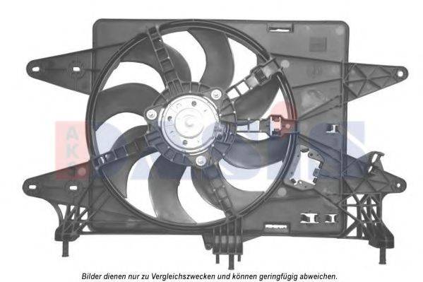 AKS DASIS 088141N Вентилятор, охолодження двигуна