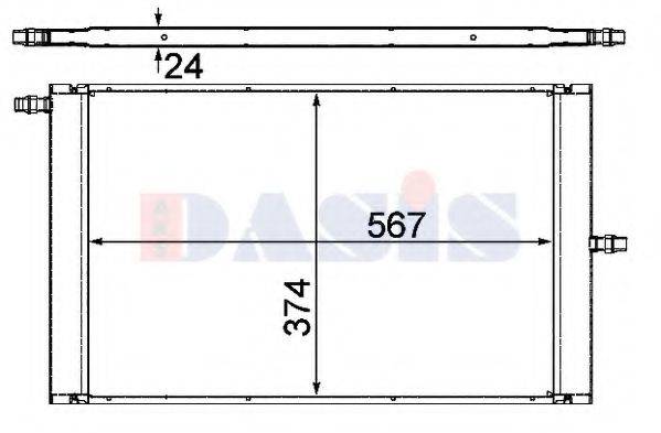 AKS DASIS 027005N Низькотемпературний охолоджувач, інтеркулер