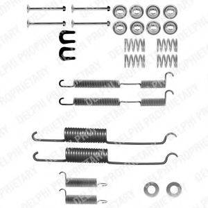 DELPHI LY1092 Комплектуючі, гальмівна колодка