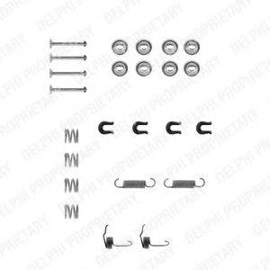 DELPHI LY1174 Комплектуючі, гальмівна колодка