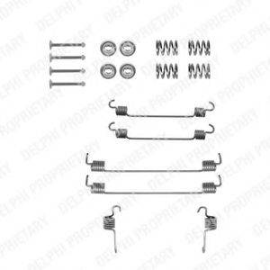 DELPHI LY1268 Комплектуючі, гальмівна колодка