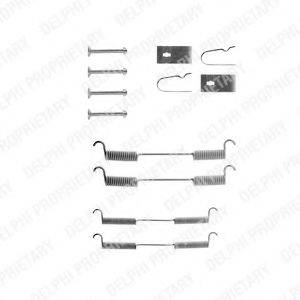 DELPHI LY1149 Комплектуючі, гальмівна колодка