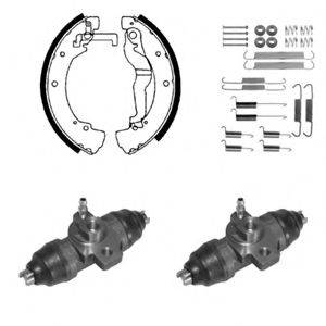 DELPHI 892 Комплект гальмівних колодок