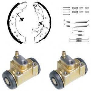 DELPHI KP902 Комплект гальмівних колодок