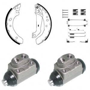 DELPHI KP941 Комплект гальмівних колодок