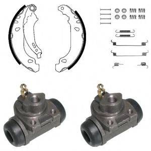 DELPHI KP950 Комплект гальмівних колодок