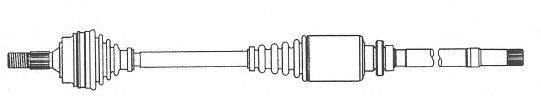 FARCOM 121693 Приводний вал