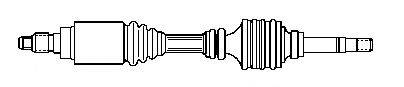FARCOM 122071 Приводний вал