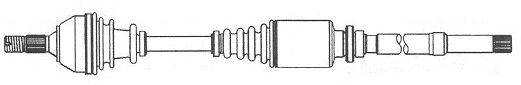 FARCOM 122585 Приводний вал