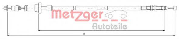 METZGER 100102 Тросик газу