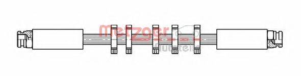 METZGER 4118440 Гальмівний шланг