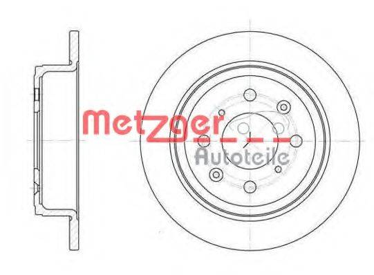 METZGER 608300 гальмівний диск