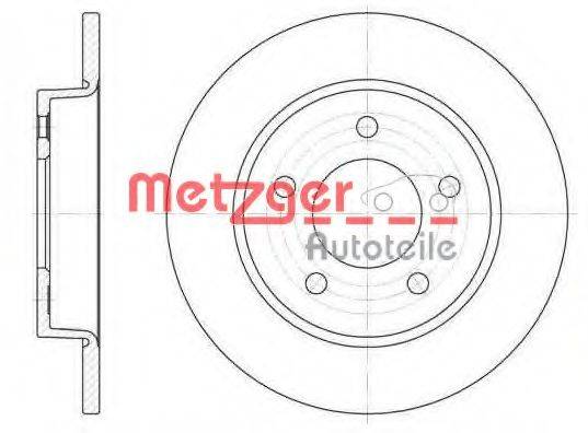 METZGER 690600 гальмівний диск