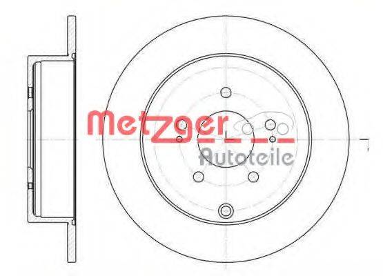 METZGER 699700 гальмівний диск