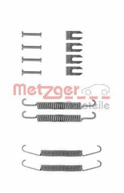 METZGER 1050610 Комплектуючі, гальмівна колодка