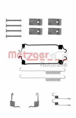 METZGER 1050677 Комплектуючі, гальмівна колодка