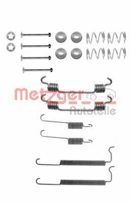 METZGER 1050710 Комплектуючі, гальмівна колодка