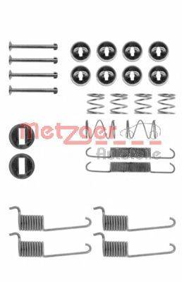 METZGER 1050714 Комплектуючі, гальмівна колодка